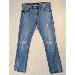 Aeropostale Slim Straight Distressed jeans 31/32 ~EUC~